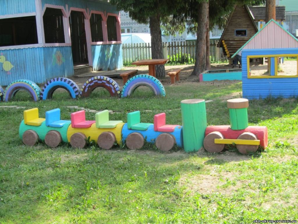 Как Украсить Площадку В Детском Саду