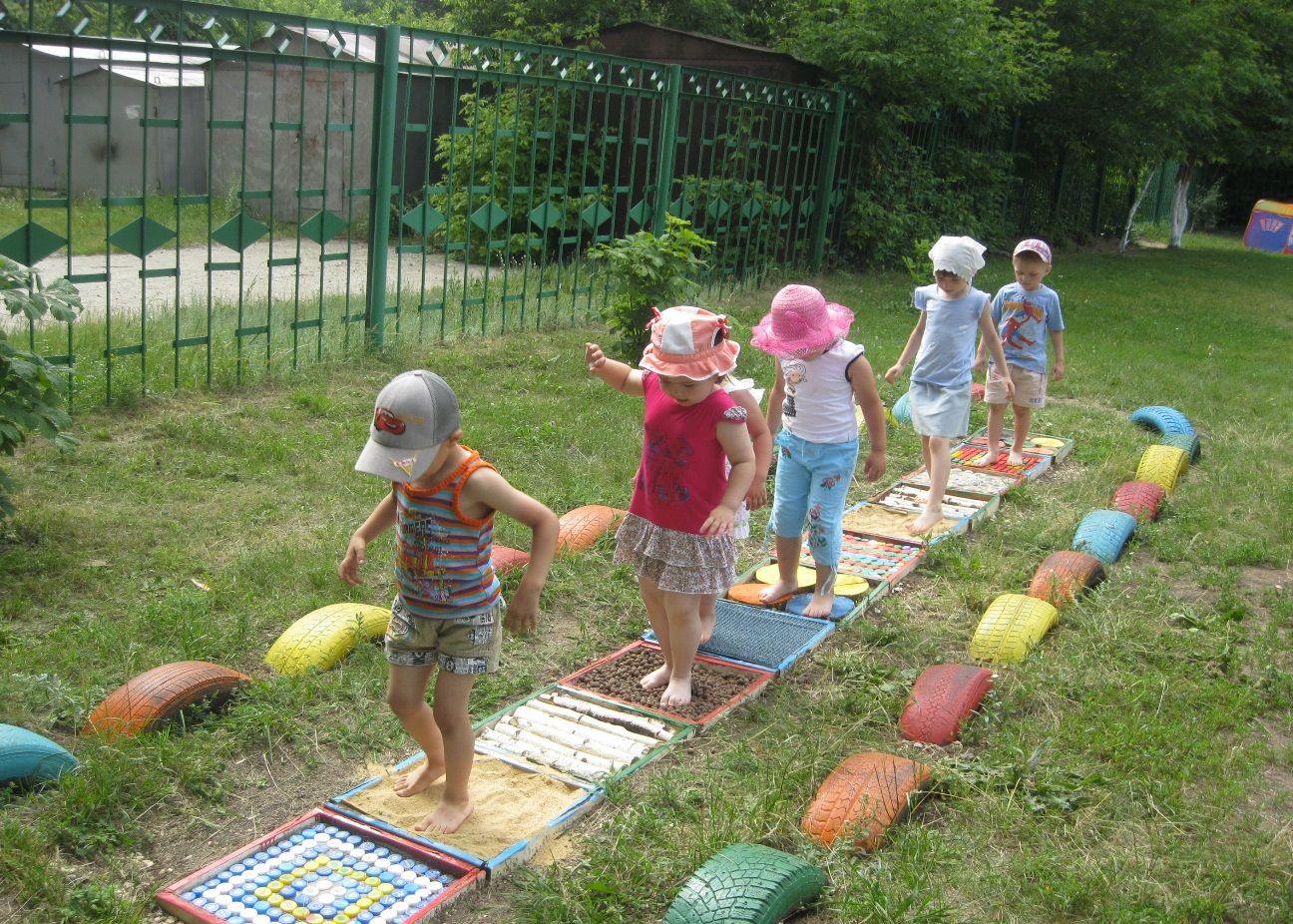 Оформление Территории Детского Сада Летом