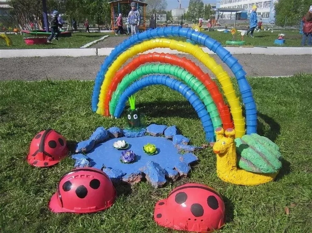 Как Украсить Площадку В Детском Саду Своими Руками