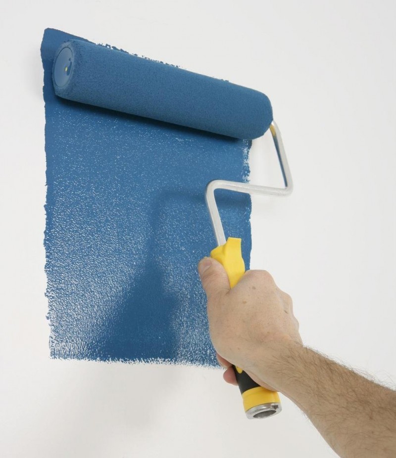 Валик для покраски потолка: виды, размеры, инструкция по применению