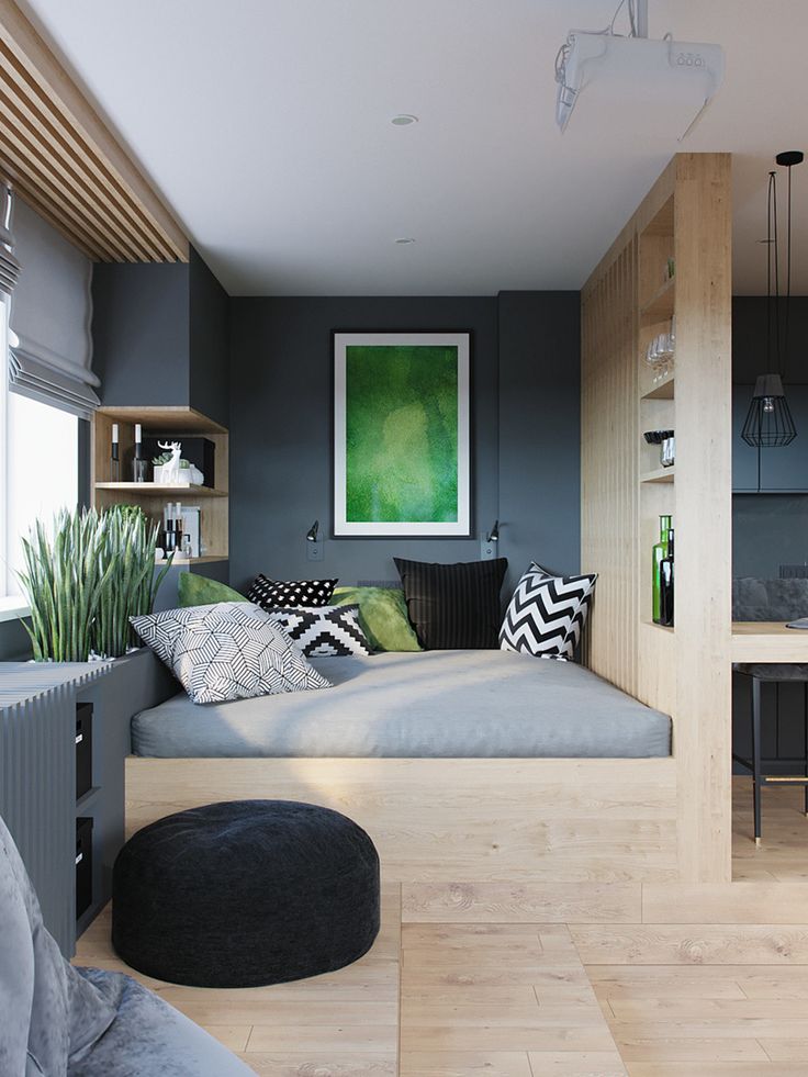 Дизайн маленьких квартир (25 фото) | «печёный»