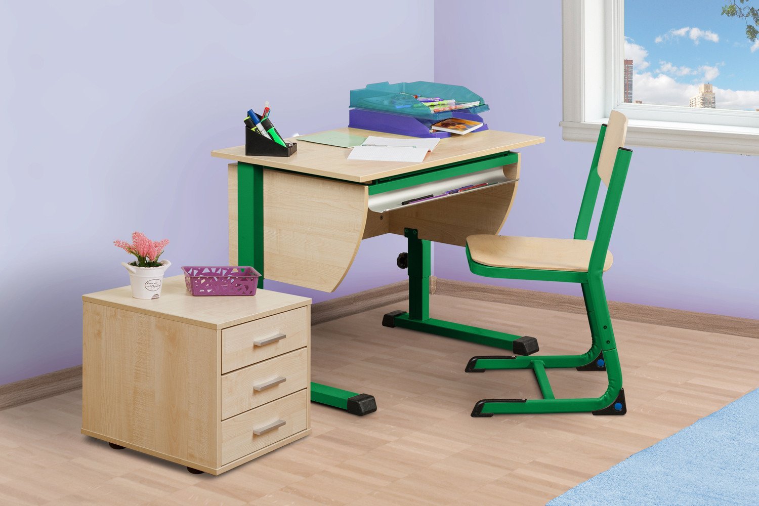 Как правильно выбрать письменный стол для школьника?