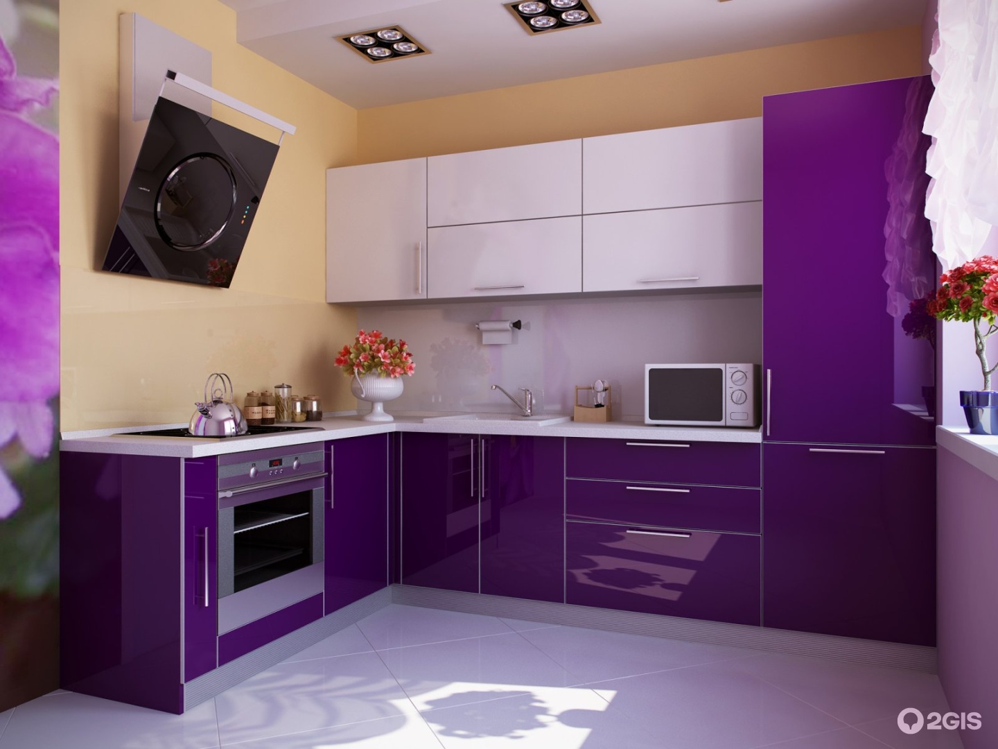 Дизайн кухни 13 кв.м. (75 фото) - интерьеры после ремонта, красивые идеи отделки