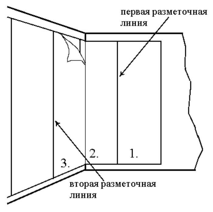 Как подогнать рисунок на обоях при поклейке