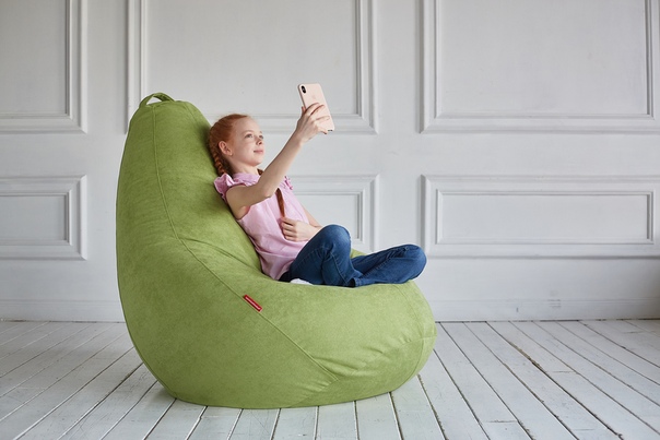Пошаговая инструкция, как сшить кресло-мешок самой в домашних условиях по предложенной выкройке с размерами