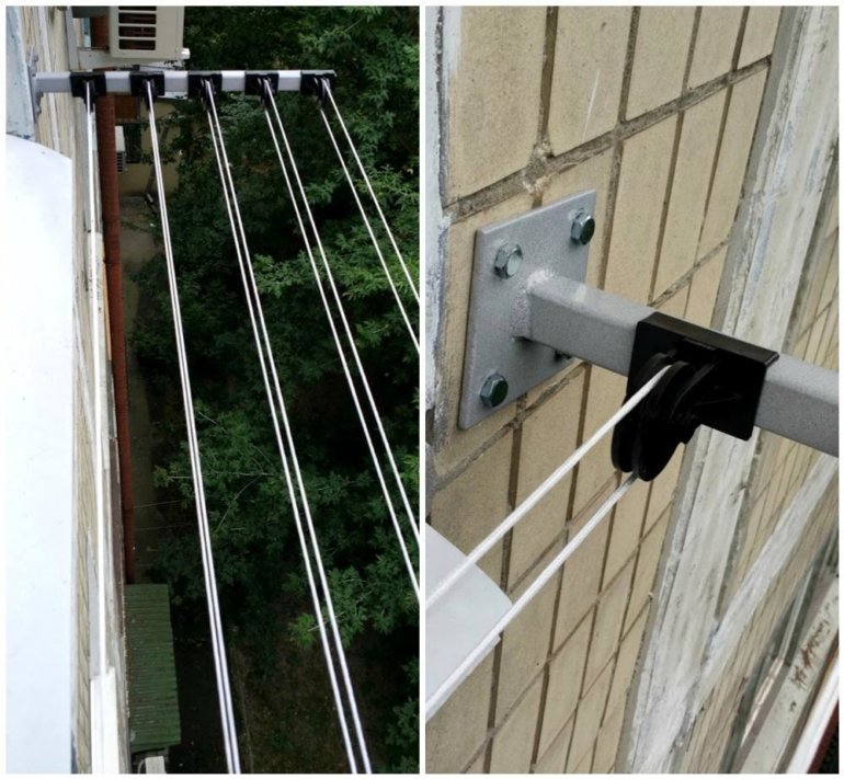 Веревки на балкон: 5 вариантов современных систем | дневники ремонта obustroeno.club