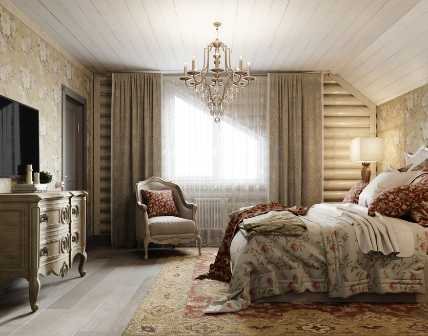 Спальня в стиле кантри — все особенности стиля и разнообразные идеи оформления на фото!