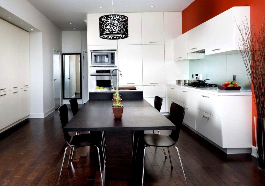 Черно-белая кухня (70 фото): дизайн интерьеров, идеи для ремонта