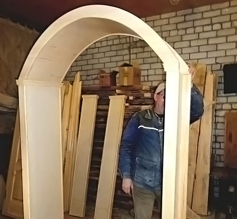 Деревянные арки для дома и сада своими руками