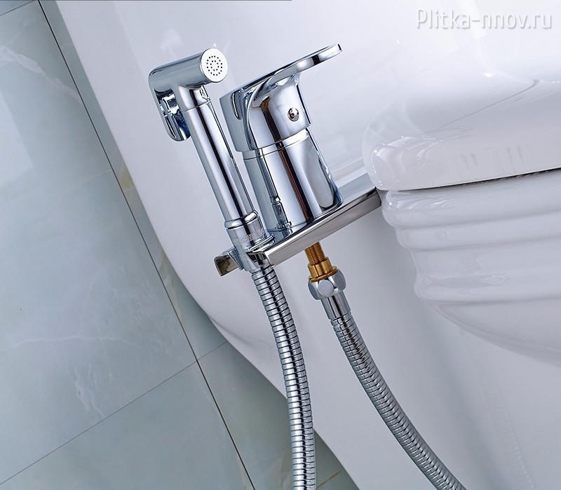 Гигиенический душ для унитаза со смесителем виды, установка в туалете, фото