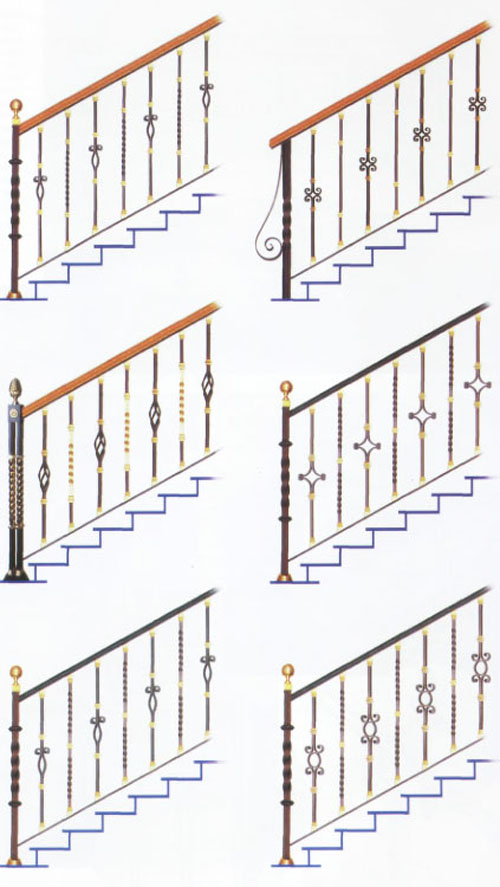 ❓ зачем нужны перила для лестницы в частном доме: схемы и готовые решения