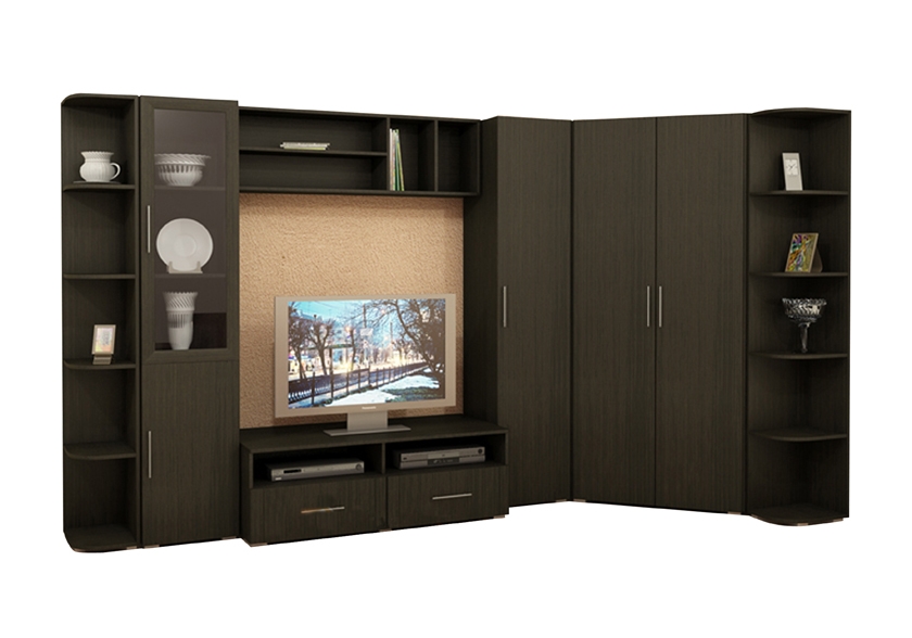 Модульные стенки (49 фото): мебель с компьютерным столом, современные «горки», угловые и прямые варианты в гостиную и в спальню