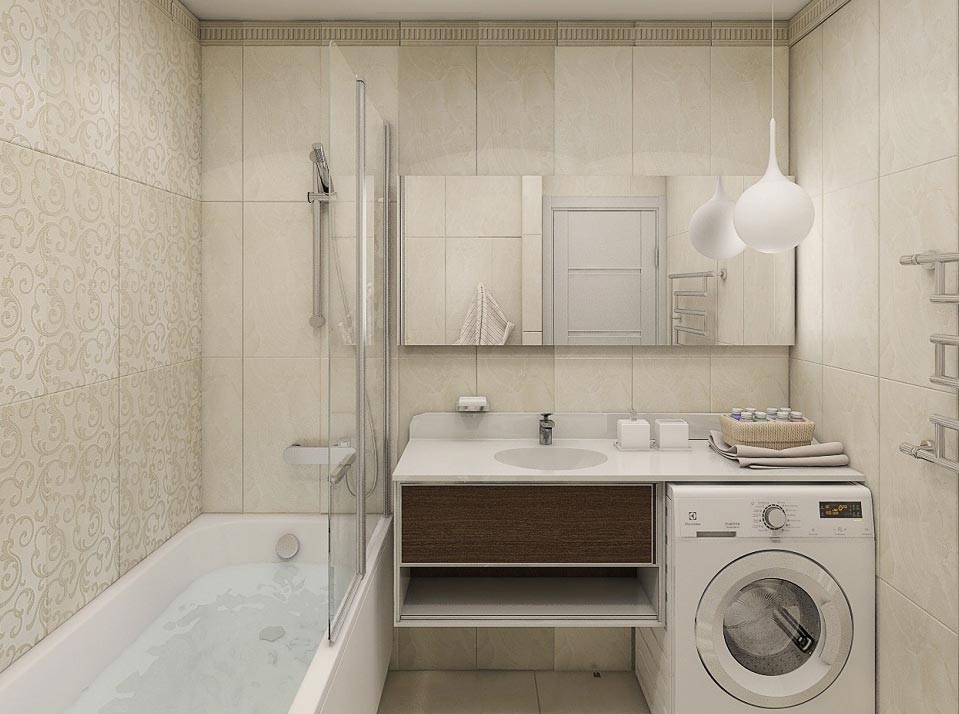 Дизайн ванной комнаты 5 кв м (фото) – варианты и идеи интерьера ванной