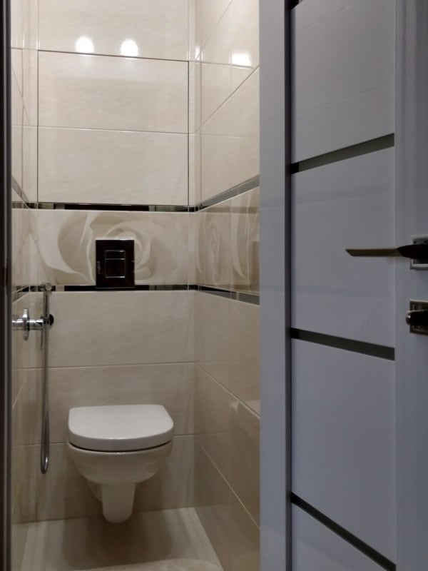 Ремонт ванной в панельном доме фото раздельный санузел