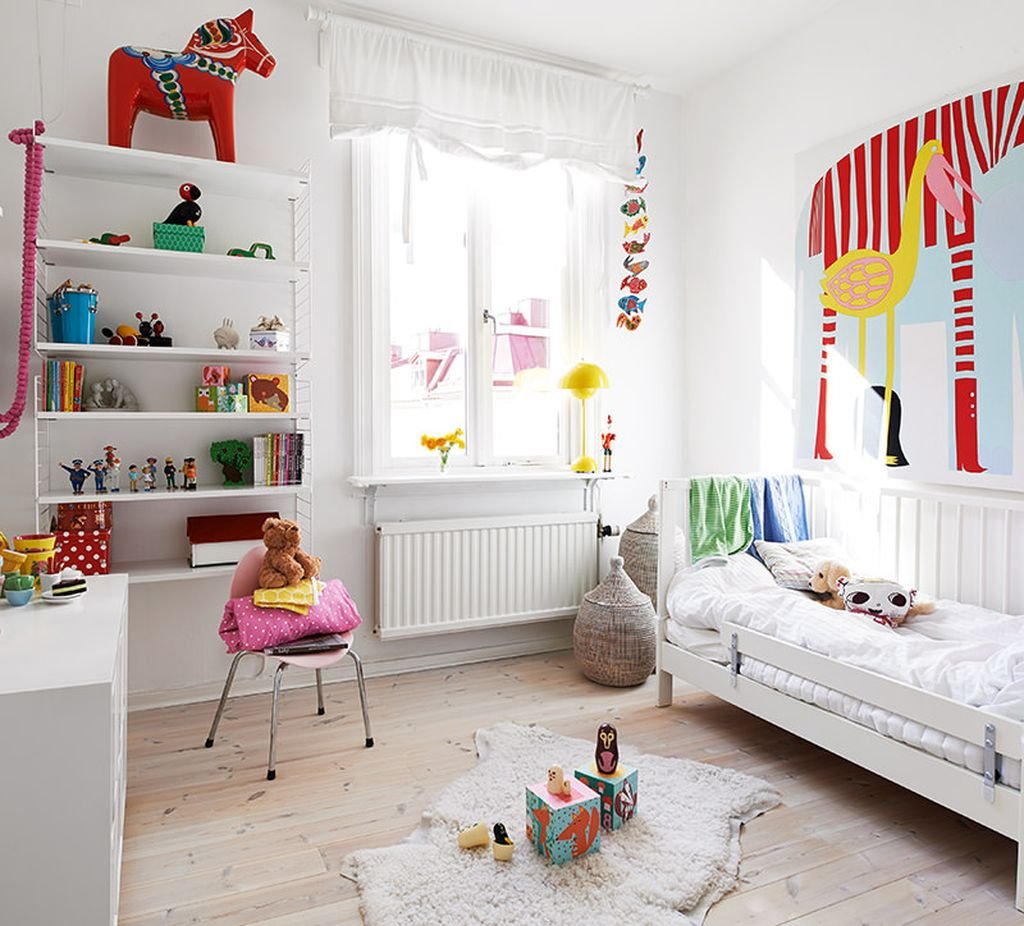 Детская в скандинавском стиле - стильный и уютный дизайна (80 фото)
