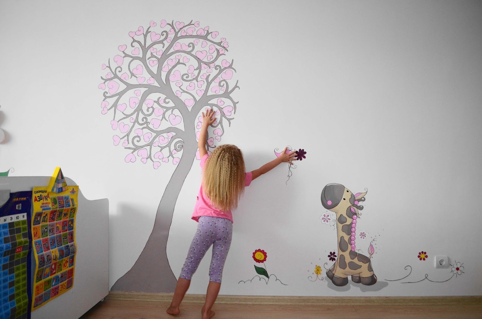 Стены в детской комнате — правила идеально сочетания в интерьере (75 фото идей)