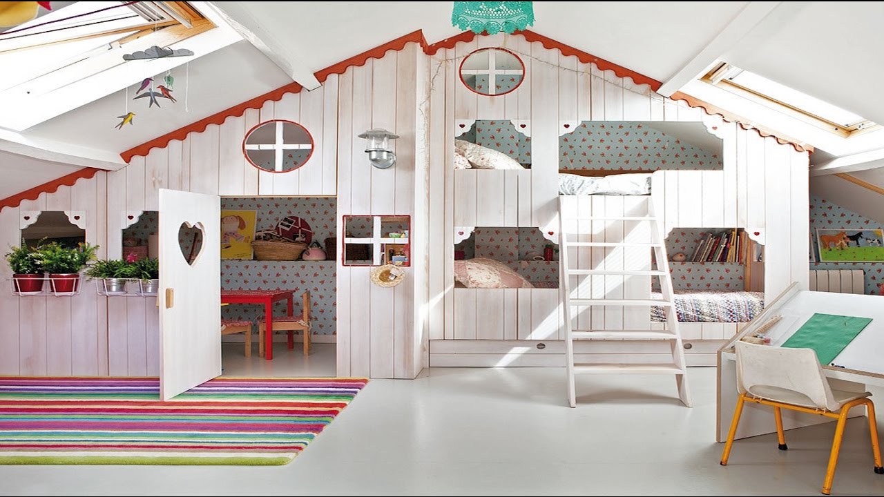 Детская кровать-чердак: 155 фото примеров применения в дизайне интерьера