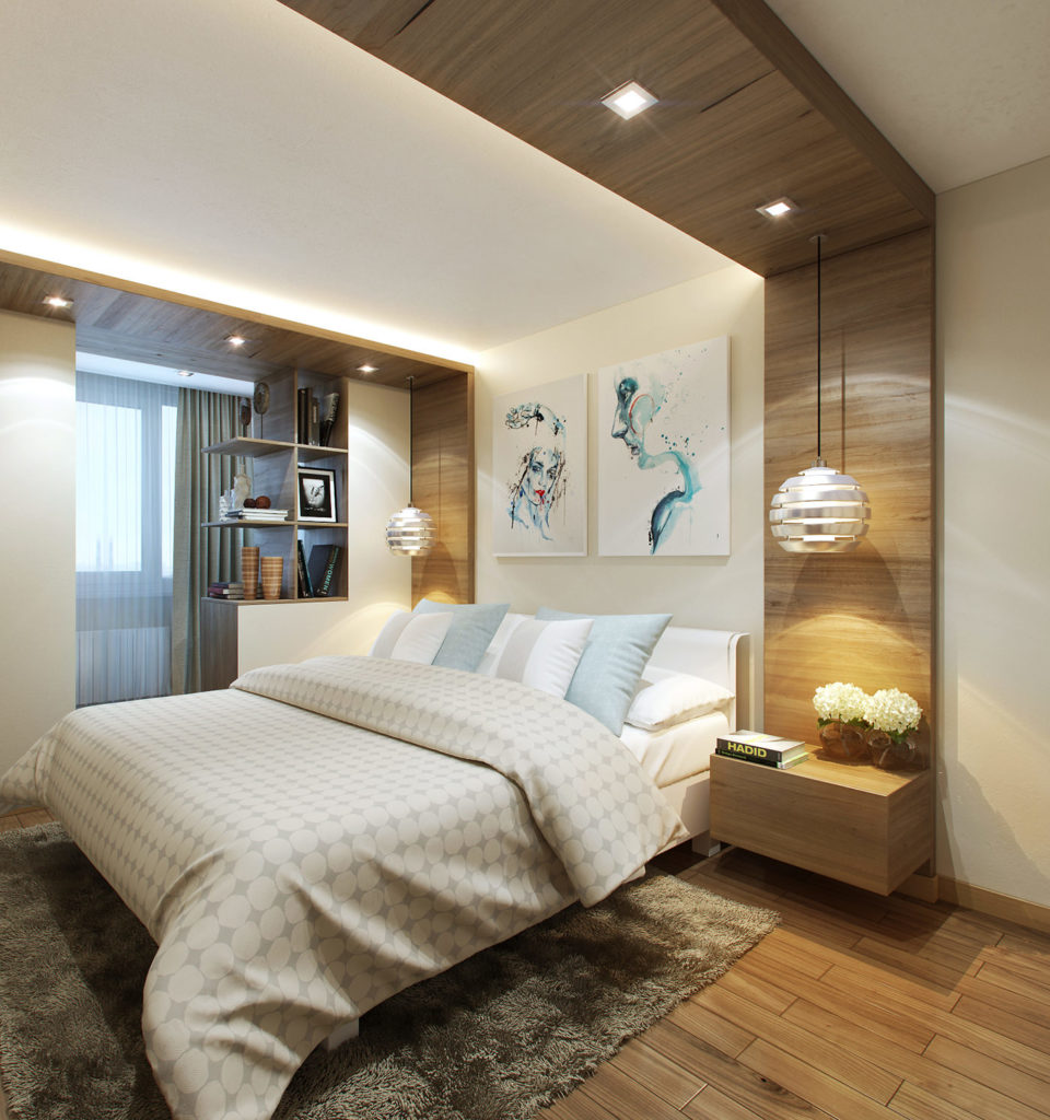 Дизайн маленькой спальни с балконом: совмещать или нет | gd-home.com