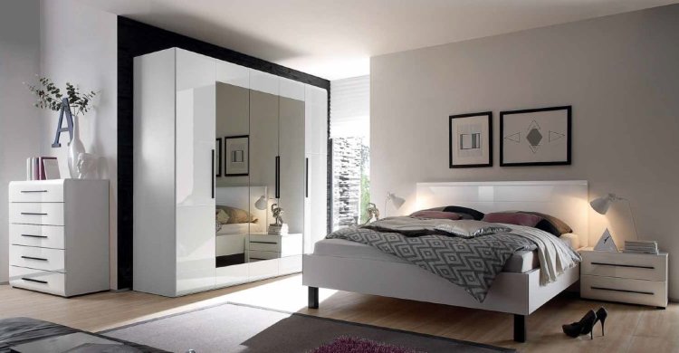 Белая спальня: как выбрать цвета и мебель?