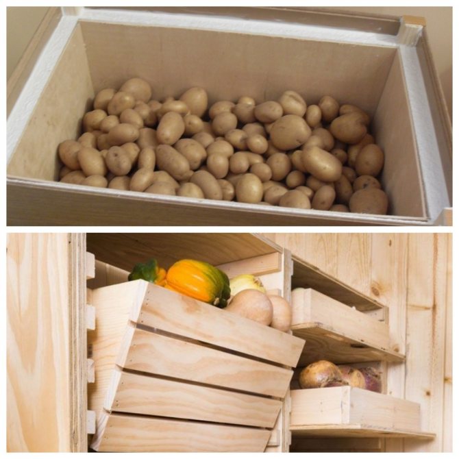 Как хранить картошку на балконе зимой: хранение картофеля и овощей в ящике, своими руками сохранить контейнер