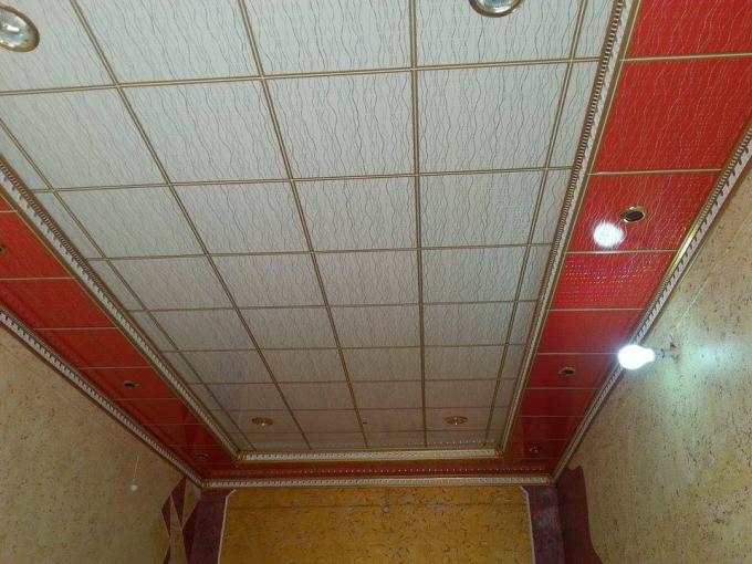 Монтаж потолка из пластиковых пвх панелей своими руками
