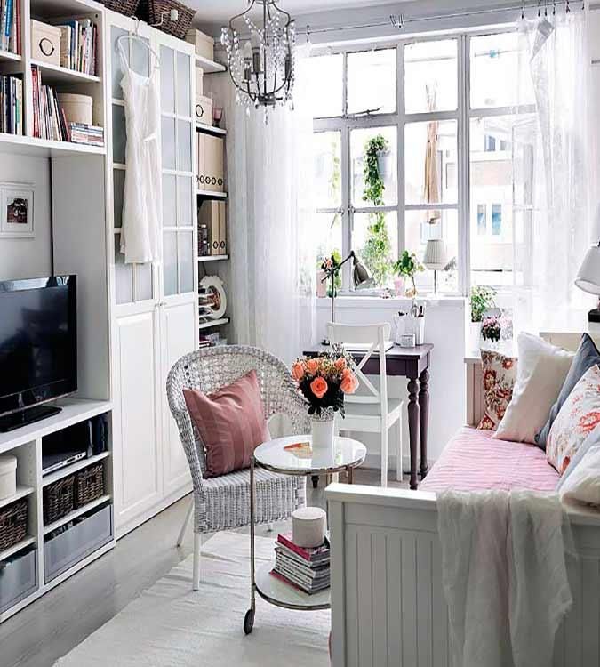Интерьер маленькой гостиной: 30 идей для уютной атмосферы