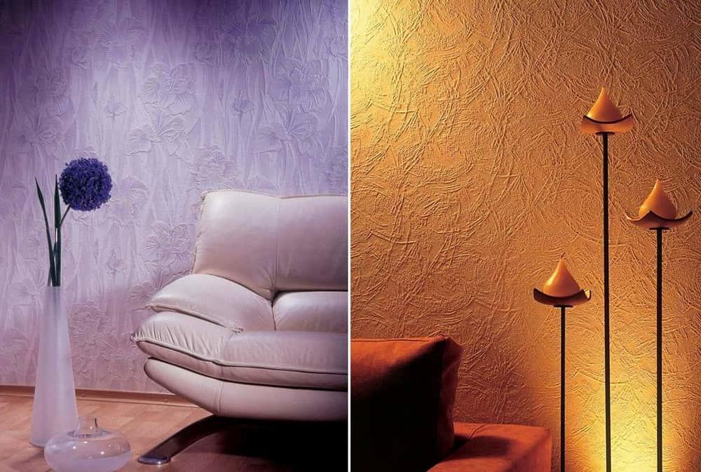 Обои для покраски стен: выбор, поклейка и покраска