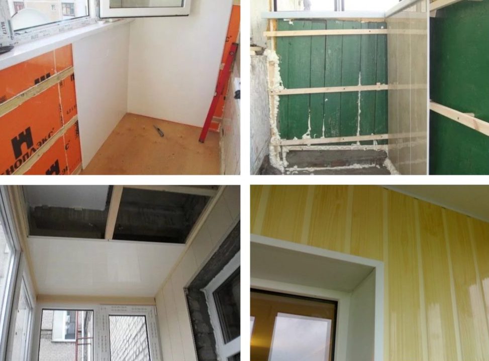 Как закрепить панели пвх на потолке: обшивка балкона пластиком и крепление своими руками