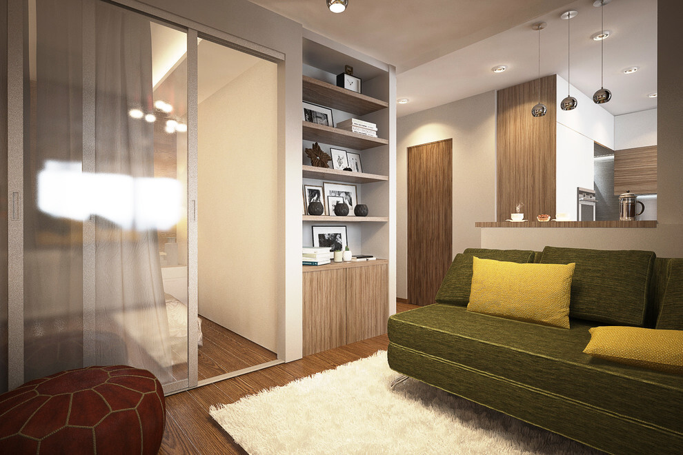 Квартира площадью 36-37 кв м: планировка, зонирование, выбор оформления, дизайн