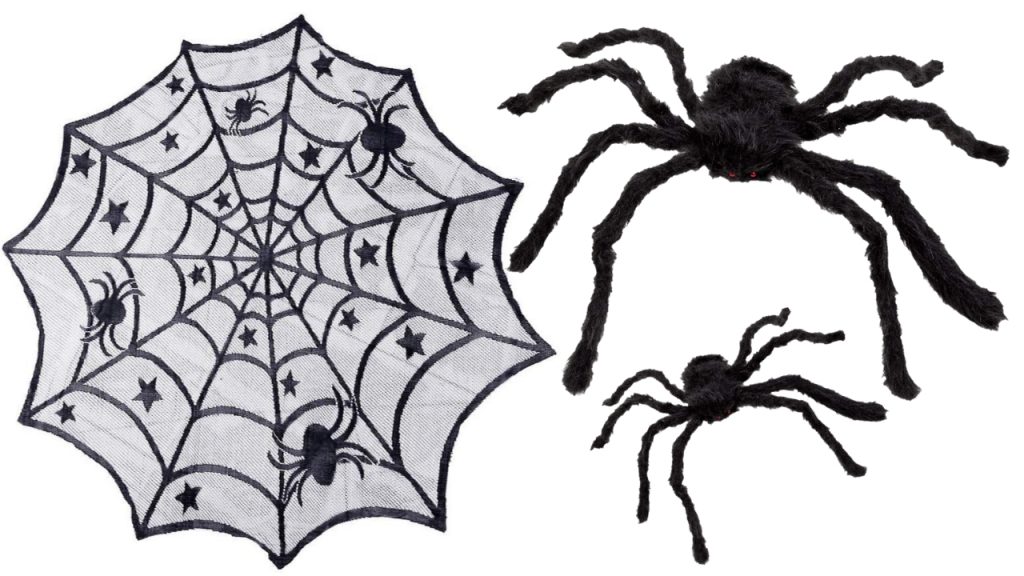 Как сделать паутину на хэллоуин своими руками?