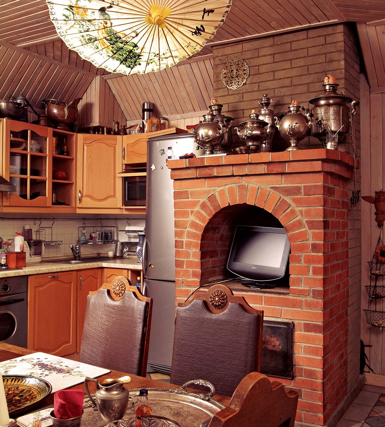 Современные русские печи в интерьере дома, фото печек в домах, удачные варианты кладки печей