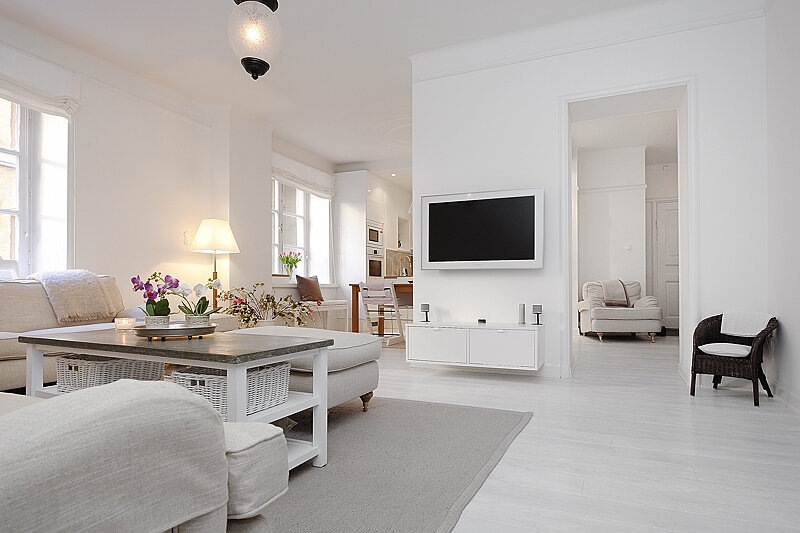 Интерьер квартиры в белом цвете — 180 фото самых стильных решений 2020 года. обзор решений и идей дизайнеров