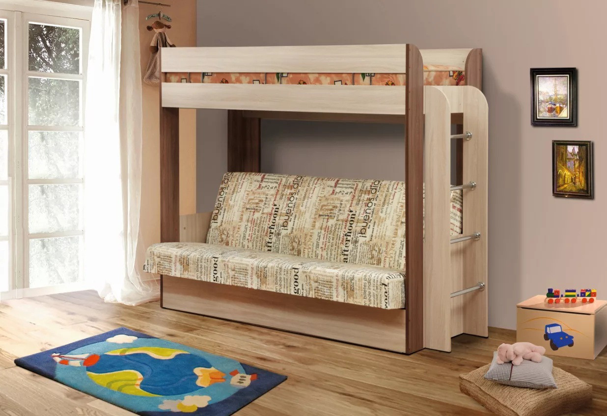 Двухъярусные детские кровати: 30 самых интересных вариантов дизайна на фото