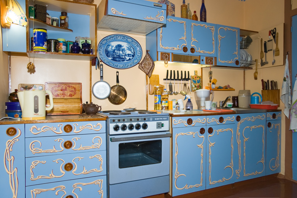 Как обновить кухонный гарнитур своими руками: фото и видео инструкция, советы