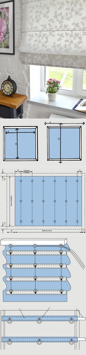 Рулонные шторы своими руками: на пластиковое окно, пошаговая инструкция