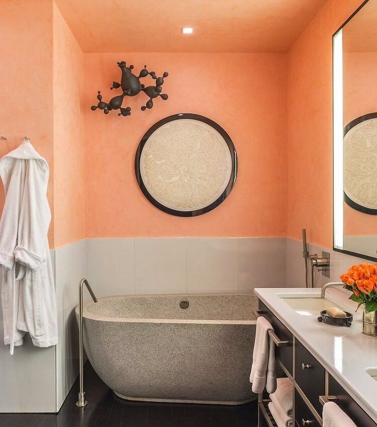 Краска вместо плитки в ванной: какой состав подобрать, преимущества покрытия