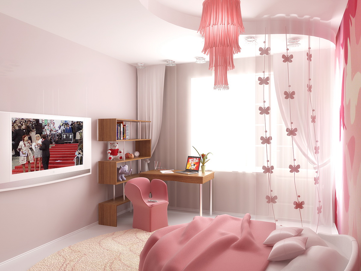 Дизайн комнаты для девушки 15, 20, 25 лет. фото