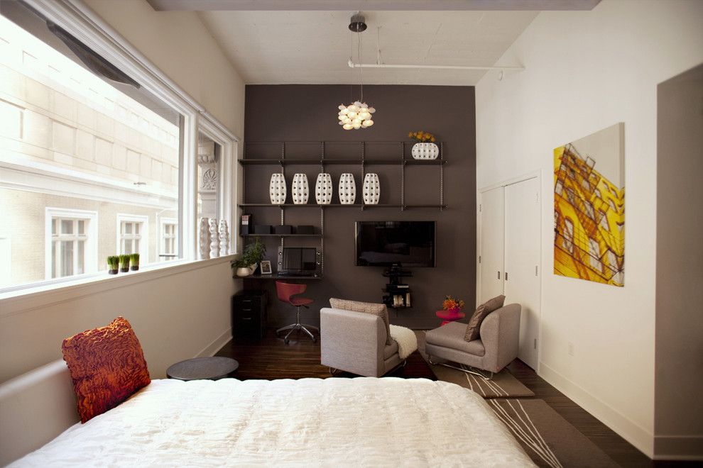 Дизайн однокомнатной квартиры. 100 фото интерьера однокомнатных квартир