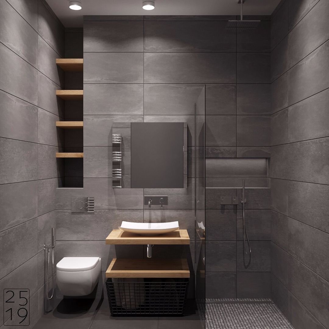 Оригинальная ванная комната в стиле лофт – особенности оформления