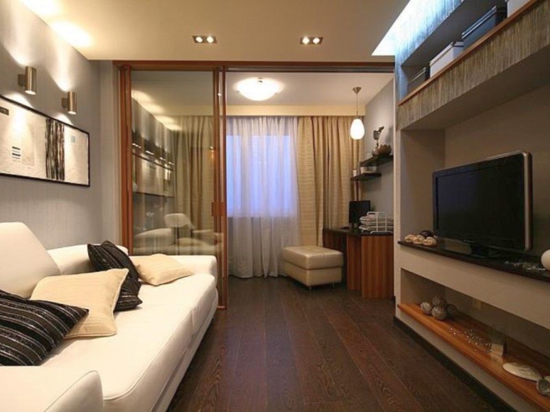 Спальня-гостиная — лучшие идеи планировки и зонирования совмещенной спальни. фото лучших идей, как совместить два интерьера