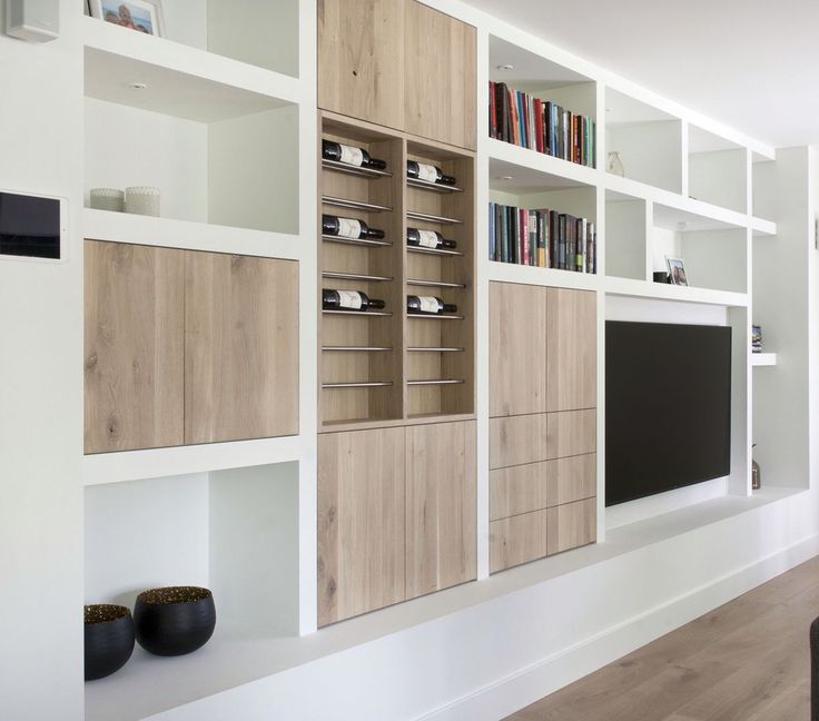 Шкаф в гостиную — дизайн мебели и организация полезного пространства (110 фото)