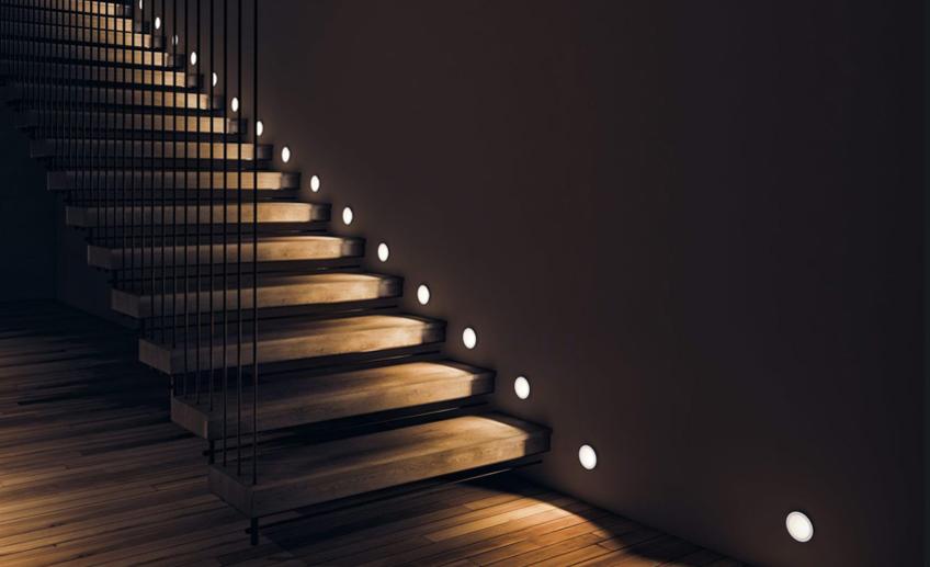 Подсветка лестницы: какую выбрать, как сделать самостоятельно