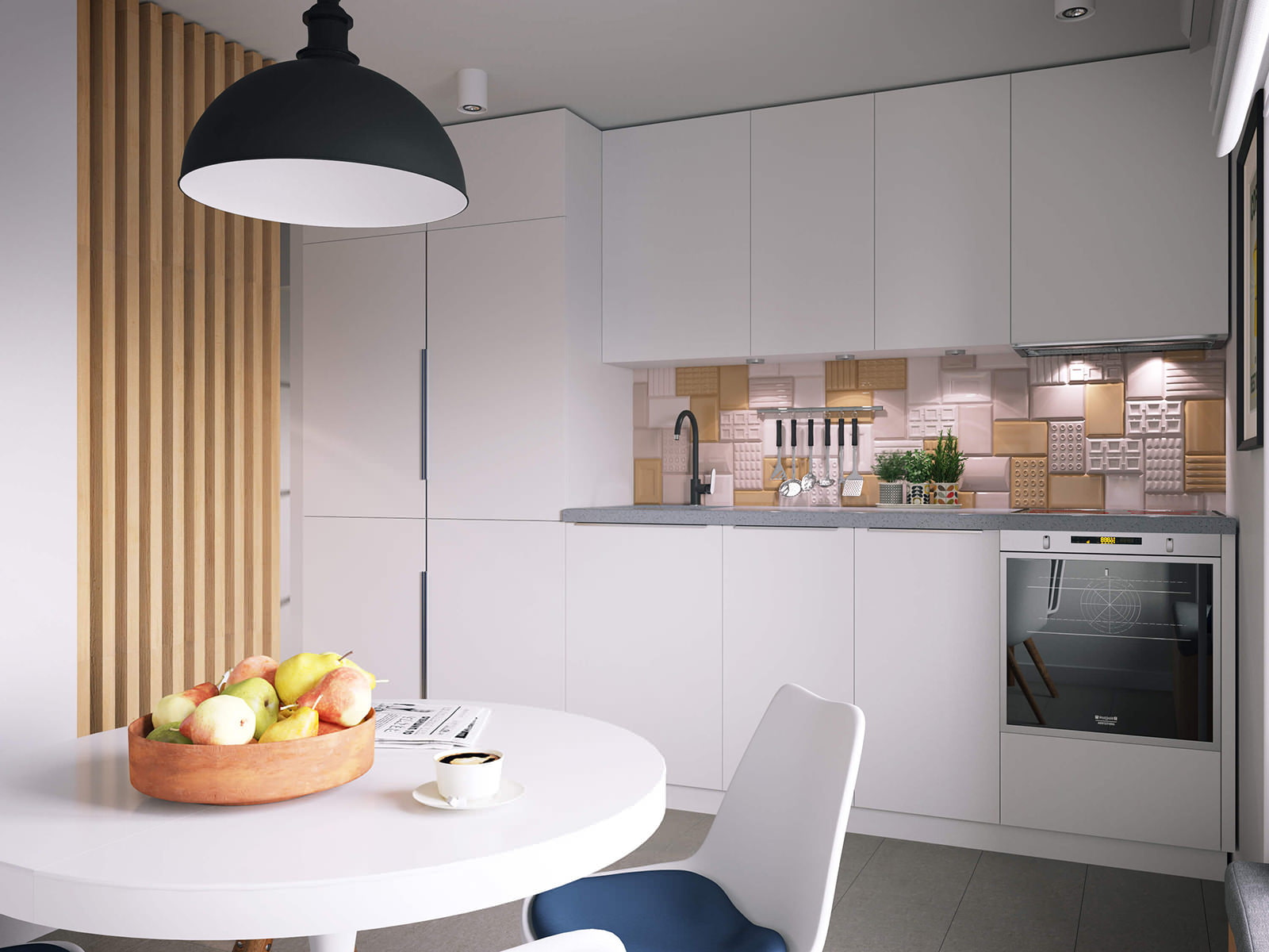 Белая кухня: дизайн и планировка с фото реальных интерьеров