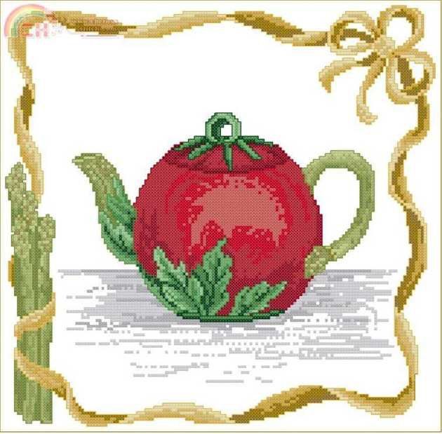 Миниатюрные вышивки крестом схемы: бесплатные маленькие картинки, чайники с фото, скачать шиповника плоды
