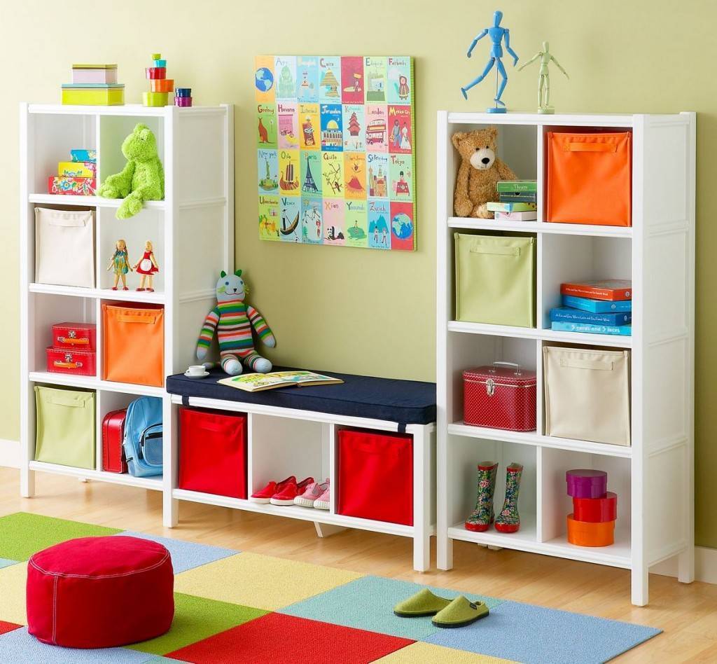 Порядок в детской комнате — 50 классных идей + примеры