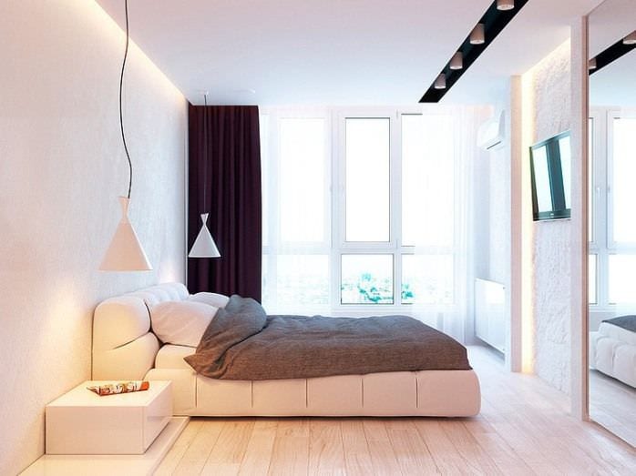 Спальня минимализм — 150 фото новинок современного дизайна в спальне