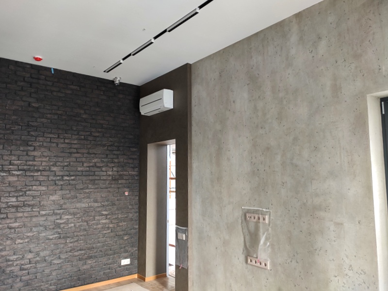 Материалы: 6 технологий декорирования стен под бетон