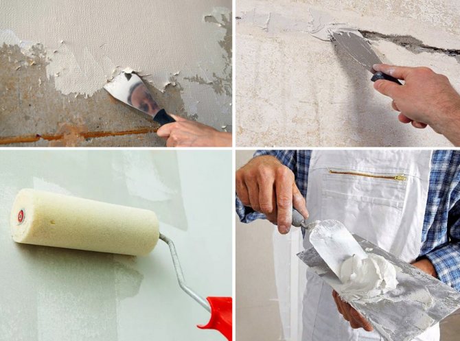 Как снять жидкие обои со стен и потолка, какой инвентарь поможет быстро и легко удалить покрытие, в том числе старое?