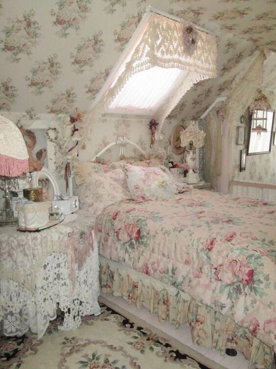Спальня в стиле шебби шик – романтика в светлых тонах – rehouz
