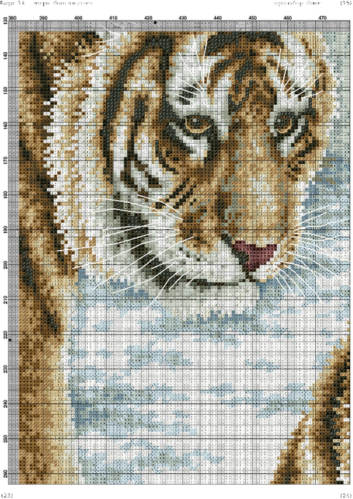 Вышивка крестом тигры схемы: скачать бесплатно, величественный от dimensions, белый тигренок, бенгальский